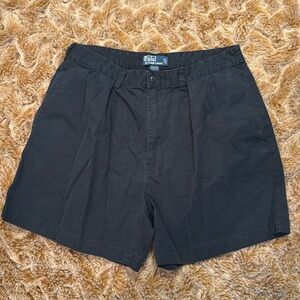 Ralph Lauren Black High-Waisted Shorts size 35